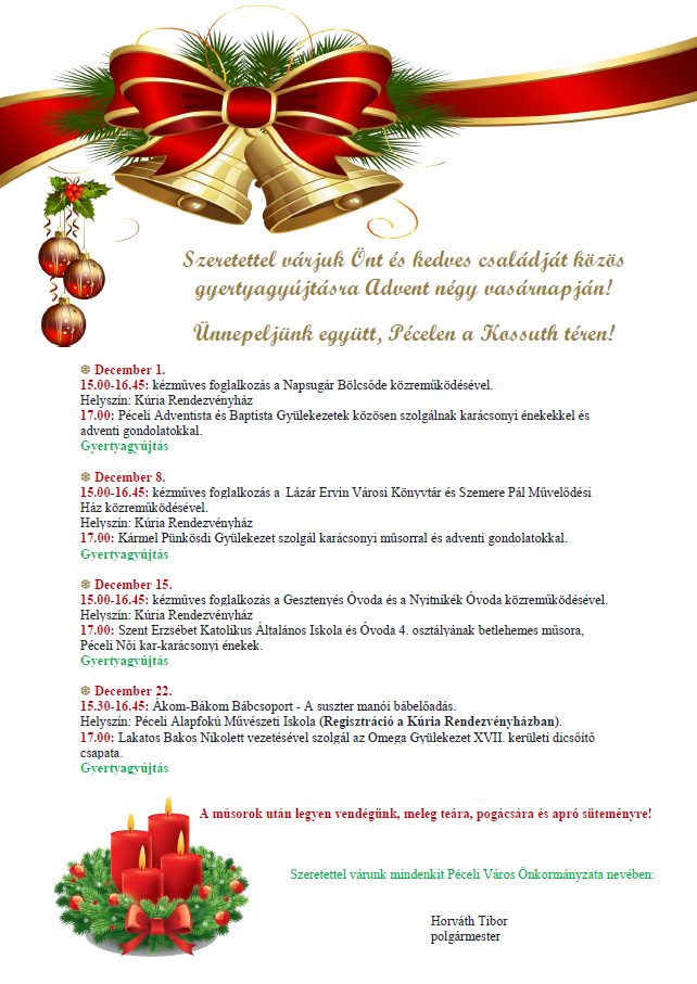 2019 Adventi Plakat