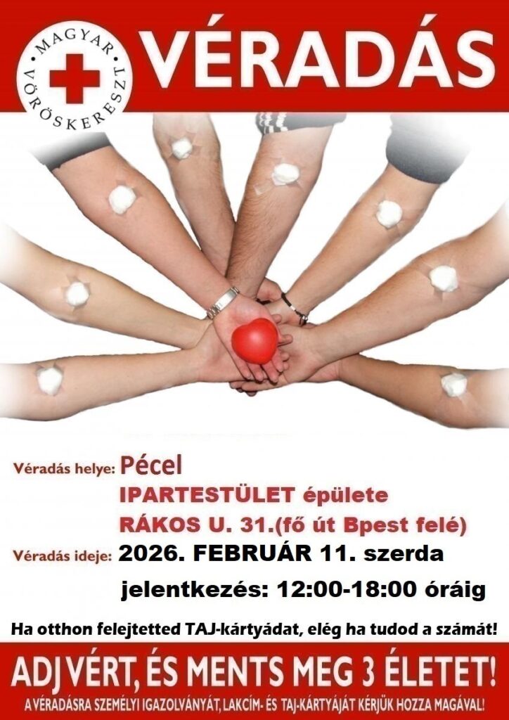 Pécel plakát 2026. február (1)